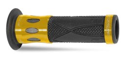 PROGRIP MANETKI PG728 ROAD ALU (22+25MM, DŁ.122MM) KOLOR ZŁOTY (JEDNOSKŁADNIKOWE) (728-121) (PG728G)