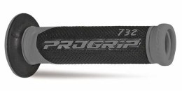 PROGRIP MANETKI PG732 ROAD (22+25MM, DŁ.125MM) KOLOR SZARY/CZARNY (DWUSKŁADNIKOWE) (732-187) (PG732/5)