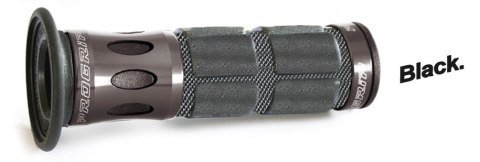 PROGRIP MANETKI PG744 SCOOTER ALU (22+25MM, DŁ.115MM) KOLOR CZARNY (JEDNOSKŁADNIKOWE) (744-102) WYPRZEDAŻ