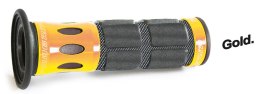 PROGRIP MANETKI PG744 SCOOTER ALU (22+25MM, DŁ.115MM) KOLOR ZŁOTY (JEDNOSKŁADNIKOWE) (744-121) WYPRZEDAŻ