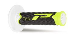 PROGRIP MANETKI PG788 OFF ROAD (22+25MM, DŁ.115MM) KOLOR ŻÓŁTY FLUO/CZARNY/BIAŁY (TRÓJSKŁADNIKOWE) (788-255) (PG788/25)