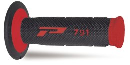 PROGRIP MANETKI PG791 OFF ROAD (22+25MM, DŁ.115MM) KOLOR CZERWONY/CZARNY (DWUSKŁADNIKOWE) (PG791RD/BK) (791-149)
