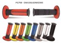 PROGRIP MANETKI PG798 OFF ROAD (22+25MM, DŁ.115MM) KOLOR CZARNY CZERWONY (DWUSKŁADNIKOWE HALF WAFFLE) (798-125) (PG798BK/RD)
