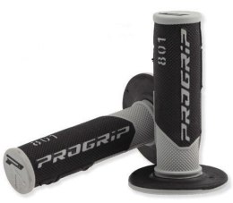 PROGRIP MANETKI PG801 OFF ROAD (22+25MM, DŁ.115MM) KOLOR SZARY/CZARNY (DWUSKŁADNIKOWE) (801-187) (PG801/11)