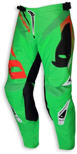 UFO SPODNIE SEQUENCE MADE IN ITALY KOLOR ZIELONY/CZERWONY ROZMIAR S / EU48 / US30 - WYCOFANE Z OFERTY - WYPRZEDAŻ