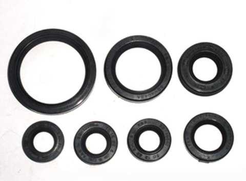 BRONCO KOMPLET (ZESTAW) USZCZELNIACZY SILNIKOWYCH YAMAHA YFM660 RAPTOR '01-'05 (7 SZT.) (AT-09645)