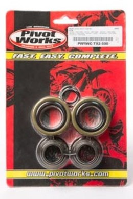 PIVOT WORKS ZESTAW ŁOŻYSK KOŁA TYLNEGO Z USZCZELNIACZAMI I TULEJKAMI KTM SX/SXF '98-'12, EXC/EXCF '98-'22 HUSQVARNA ,HUSABERG,GA