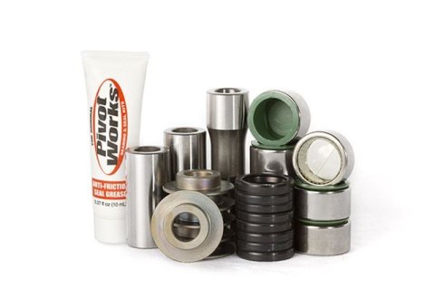 PIVOT WORKS ZESTAW NAPRAWCZY ŁĄCZNIKA (PRZEGUBU) WAHACZA SUZUKI RM 125/250 05-09, RMZ 250 07-09, RMZ 450 05-09 - ZASTĘPUJE PWLK-