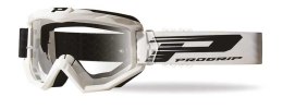 PROGRIP GOGLE PG3201-101 ATZAKI KOLOR BIAŁY (SZYBA PG3213 ANTISCRATCH, ANTI UV) (PG3201/14WH) (3201-101) (PZ3201BI)