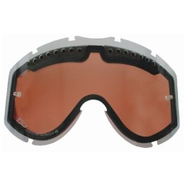 PROGRIP SZYBKA PG3257 DO GOGLI PG3200/PG3201/PG3204/PG3301/PG3400/PG3404/PG3450 PODWÓJNA POMARAŃCZOWA,ANTIFOG + ANTISCRATCH (PG3