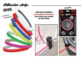 PROGRIP TAŚMA OZDOBNA NA FELGI (Z APLIKATOREM) KOLOR ŻÓŁTY FLUO (6,2 M) (PG5025YEL) (5025-164)