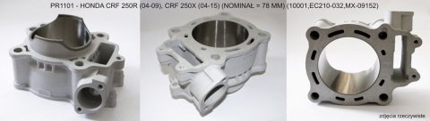 PROMX 2024/05 CYLINDER HONDA CRF 250 R '04-'09 , CRF 250 X '04-'17 (STD 78MM) NICASIL