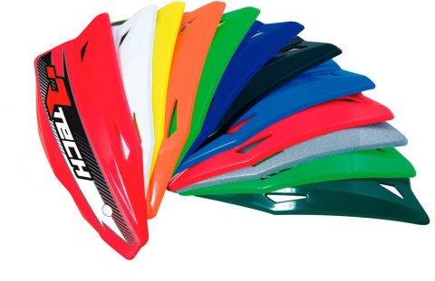 RACETECH (RTECH) PLASTIKI ZAMIENNE DO OSŁON RĄK (HANDBARÓW) VERTIGO / ALU / ATV KOLOR ZIELONY