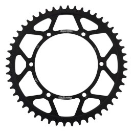 SUPERSPROX PROMOCJA ZĘBATKA TYLNA 489 50 KAWASAKI KX/KXF `84-18 (JTR460.50) KOLOR CZARNY STALOWA