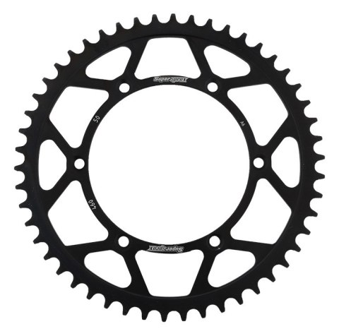 SUPERSPROX PROMOCJA ZĘBATKA TYLNA 489 50 KAWASAKI KX/KXF `84-18 (JTR460.50) KOLOR CZARNY STALOWA