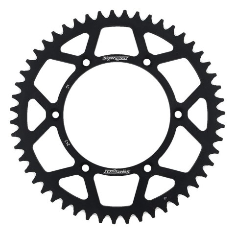 SUPERSPROX ZĘBATKA TYLNA ALUMINIOWA 7075-T6 (ERGAL) 270 51 YAMAHA YZ/YZF '99-'18 (JTR251.51) (JTR245/2.51) KOLOR CZARNY