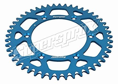 SUPERSPROX ZĘBATKA TYLNA ALUMINIOWA 7075-T6 (ERGAL) 899 51 KTM SX/EXC (JTR897.51) KOLOR NIEBIESKI