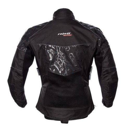 ROLEFF PROMOCJA KURTKA DAMSKA TEKSTYLNA KRÓTKA Z MEMBRANĄ (3W1) MODEL MESSINA (RO1503) KOLOR CZARNY ROZMIAR L