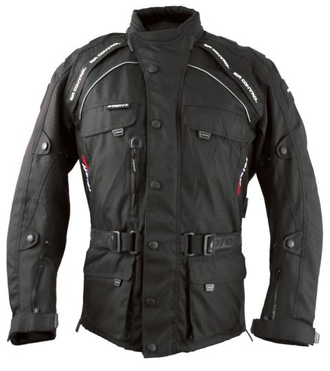 ROLEFF PROMOCJA KURTKA TEKSTYLNA DŁUGA Z MEMBRANĄ WIND-TEX MODEL LIVERPOOL KOLOR CZARNY ROZMIAR XL