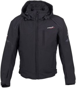 ROLEFF PROMOCJA KURTKA TEKSTYLNA SOFTSHELL KRÓTKA MODEL RO1513 (3W1) KOLOR CZARNY ROZMIAR L