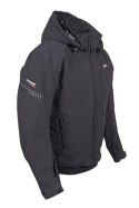 ROLEFF PROMOCJA KURTKA TEKSTYLNA SOFTSHELL KRÓTKA MODEL RO1513 (3W1) KOLOR CZARNY ROZMIAR XL