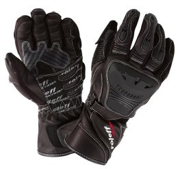 ROLEFF PROMOCJA RĘKAWICE SPORTOWE SKÓRZANE DŁUGIE MODEL RO85, KOLOR CZARNY ROZMIAR M