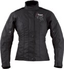 ROLEFF WIELKA PROMOCJA KURTKA DAMSKA TEKSTYLNA KRÓTKA Z MEMBRANĄ WIND-TEX MODEL LADYLIKE KOLOR CZARNY ROZMIAR XXL