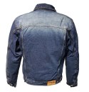 ROLEFF WIELKA PROMOCJA KURTKA KRÓTKA JEANS ARAMID MODEL RO1515 KOLOR NIEBIESKI ROZMIAR XL