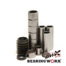 BEARING WORX ZESTAW NAPRAWCZY ŁĄCZNIKA (PRZEGUBU) WAHACZA KAWASAKI KX 100 98-11, KX80 98-00, KX85 01-17 (27-1014)=SAL70020