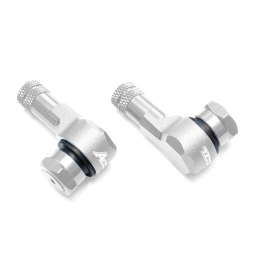 ACCEL WENTYLE KPL. (2SZT) KOLOR SREBRNY (VC-02S)