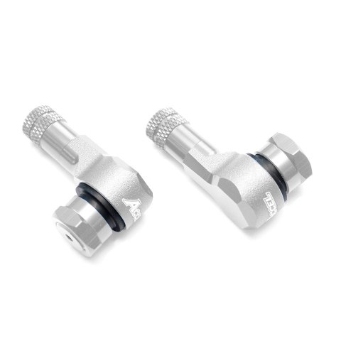 ACCEL WENTYLE KPL. (2SZT) KOLOR SREBRNY (VC-02S)