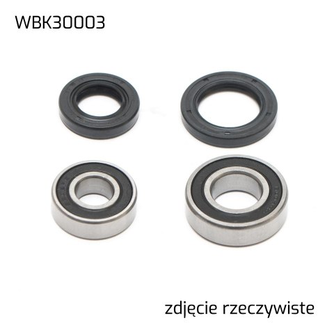 BEARING WORX ŁOŻYSKA KOŁA PRZEDNIEGO Z USZCZELNIACZAMI ATV ARCTIC CAT / GAS GAS / HONDA / KAWASAKI / KYMCO (25-1035)=WBK50004