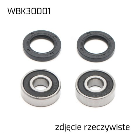 BEARING WORX ŁOŻYSKA KOŁA PRZEDNIEGO Z USZCZELNIACZAMI HONDA CR80/85 85-07, CRF125F 14-15 (25-1027)