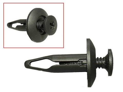 BRONCO KOŁKI MONTAŻOWE DO PLASTIKÓW (GŁĘBOKOŚĆ 22,7MM, GR. 6MM, SZER. GŁÓWKI 17,8MM, DŁ. CAŁK. 40,2MM) (10 SZT.)