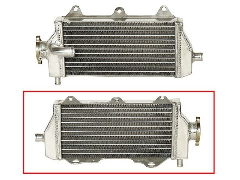 PSYCHIC CHŁODNICA YAMAHA YZF 450 '10-13 WZMOCNIONA O STANDARDOWEJ POJEMNOŚCI PRAWA (SZT.) (Z KORKIEM)