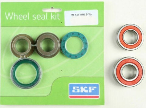 SKF PROMOCJA ZESTAW - ŁOŻYSKA TYLNEGO KOŁA Z USZCZELNIACZAMI I TULEJKAMI - YAMAHA YZF 250/450 '06-'08, YZ 250 '06-'19, WRF 250/4