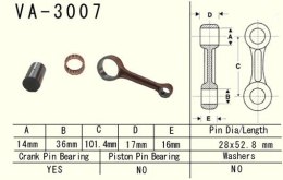VESRAH KORBOWÓD SUZUKI LT 160 (LT160) QUADRUNNER '89-'04 (VA3007) (MADE IN JAPAN)