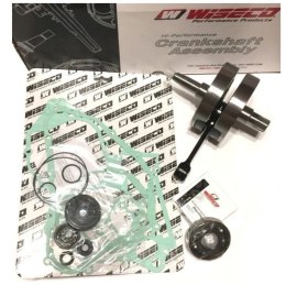 WISECO WAŁ KORBOWY HONDA CR 250 '02-'04 (Z ŁOŻYSKAMI I USZCZELNIACZAMI NA WAŁ ORAZ KOMPLETEM USZCZELEK NA DÓŁ SILNIKA) (HR4056)