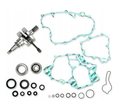 WISECO WAŁ KORBOWY HONDA CRF 250R '10-'15 (Z ŁOŻYSKAMI I USZCZELNIACZAMI NA WAŁ ORAZ KOMPLETEM USZCZELEK NA DÓŁ SILNIKA) (HR4097