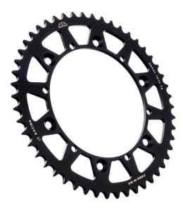 GROSSKOPF PROMOCJA ZĘBATKA TYLNA ALUMINIOWA KOLOR SREBRNY 856 50 (85650) YAMAHA YZ 125/250 '88-'98 YZF/WRF -'98 (JTA853.50)