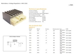 DZE REGULATOR NAPIĘCIA KTM EXC '98-04 (2T+4T) (5031134000) (12V/8A) (ESR085)
