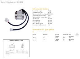 DZE REGULATOR NAPIĘCIA YAMAHA XVZ1200/1300 Z VENTURE ROYATE 83-93