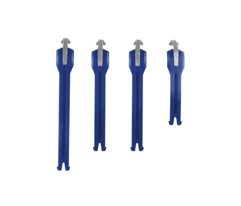 LEATT ZESTAW PASKÓW DO BUTÓW CROSS GPX 5.5 FLEXLOCK STRAP KIT BLUE KOLOR GRANATOWY (CZĘŚCI ZAMIENNE)