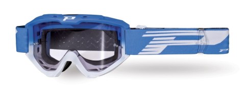 PROGRIP GOGLE PG3450-327 LS RIOT KOLOR NIEBIESKI BIAŁY (SZYBA PG3210, NO FOG, NO SCRACHT) (3450-327 TR) - PROMOCJA - STD CENA 27