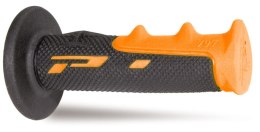 PROGRIP MANETKI PG797 OFF ROAD (22+25MM, DŁ.115MM) KOLOR POMARAŃCZOWY/CZARNY (DWUSKŁADNIKOWE) (797-201)