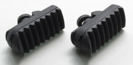 TOURMAX GUMY PODNÓŻKÓW KIEROWCY HONDA XL 600V TRANSALP 92-99, XRV 750 AFRICA TWIN 92-00, NX 650 DOMINATOR 92-04 (KOMPLET 2 SZT.)