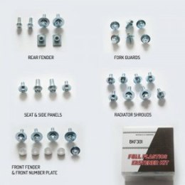 ACCEL KOMPLET ŚRUB DO PLASTIKÓW KAWASAKI KXF 250 '17-20, KXF 450 '16-20 (BKF-302)