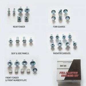 ACCEL KOMPLET ŚRUB DO PLASTIKÓW KAWASAKI KXF 250 '17-20, KXF 450 '16-20 (BKF-302)