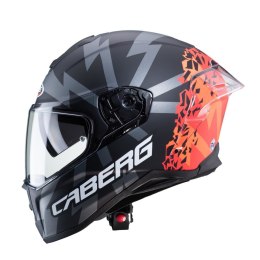 CABERG WYPRZEDAŻ KASK INTEGRALNY Z BLENDĄ MODEL DRIFT EVO STORM MATT BLACK/RED FLUO/ORANGE FLUO KOLOR CZARNY MAT CZERWONY FLUO/P