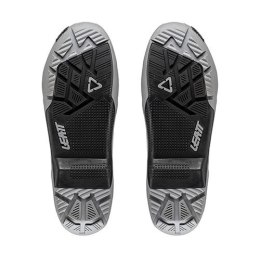 LEATT PODESZWA (PARA) DO BUTÓW CROSS 4.5/5.5 FLEXLOCK SOLE PAIR GREY/BLACK KOLOR SZARY/CZARNY ROZMIAR 40.5 (CZĘŚCI ZAMIENNE)